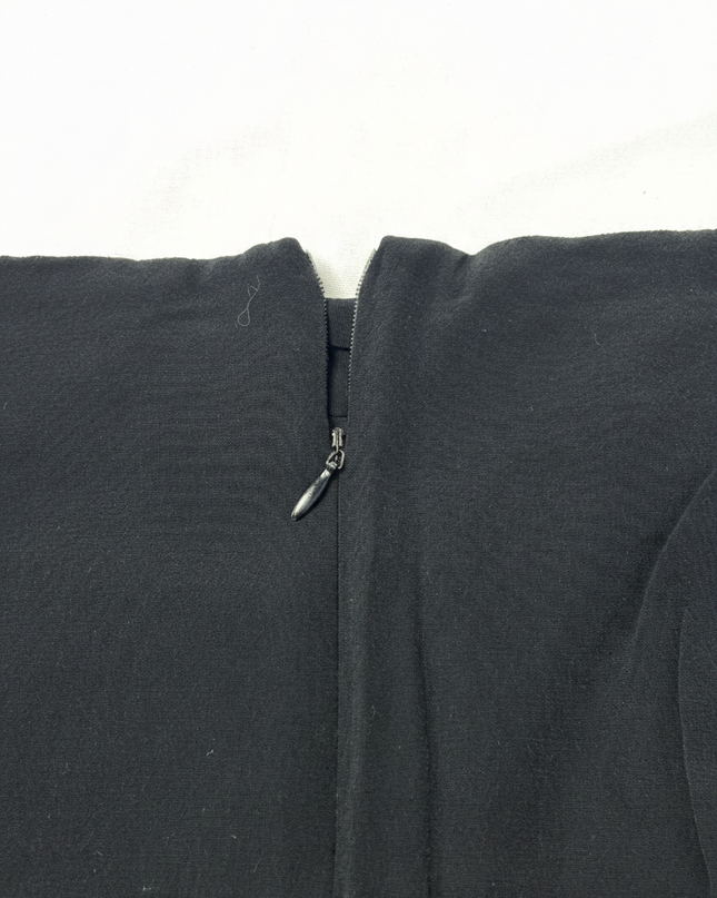Forever 21 Contemporary Black A-Line Midi Skirt