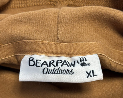 Bearpaw Brown Funnel Neck Outdoors Hoodie
