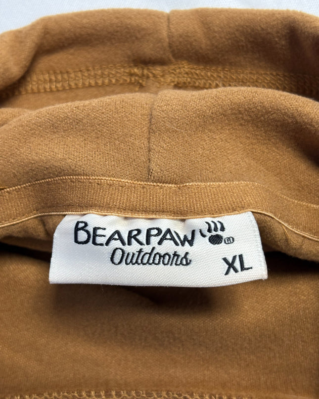 Bearpaw Brown Funnel Neck Outdoors Hoodie