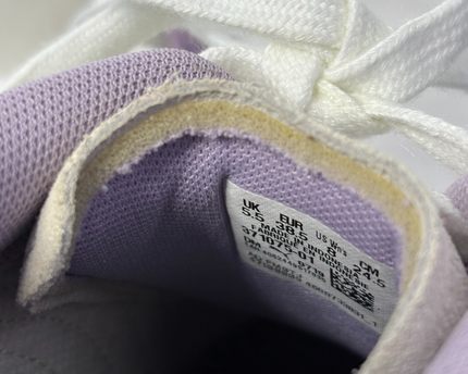Puma Grey and Purple Suede Platform Trace Sneakers