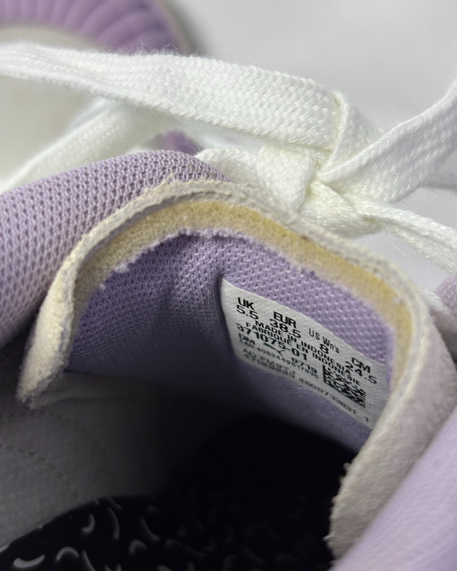 Puma Grey and Purple Suede Platform Trace Sneakers