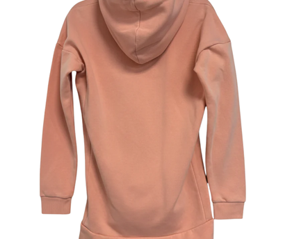 Adidas Pink Tonal Logo Pullover Hoodie