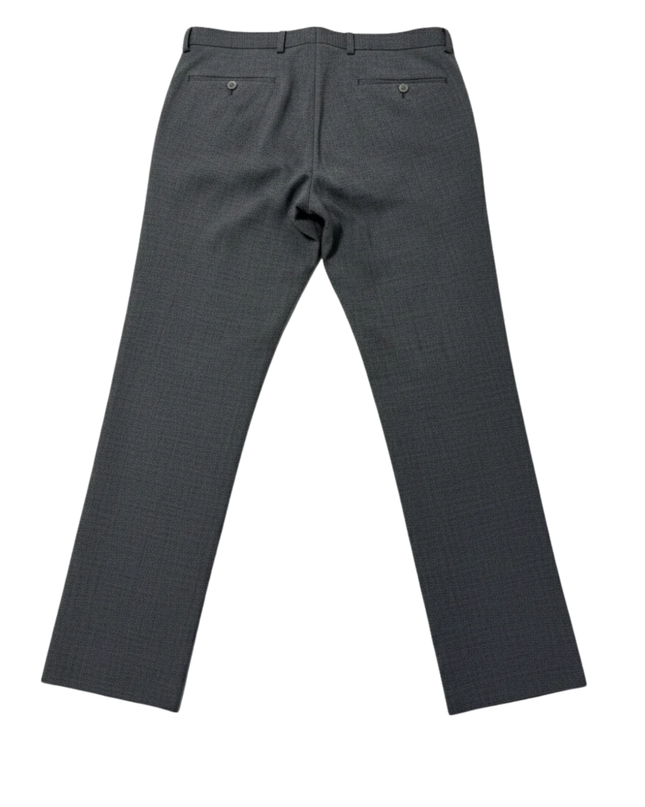 T.M. Lewin Gray Power Stretch Skinny Fit Wool Blend Blazer