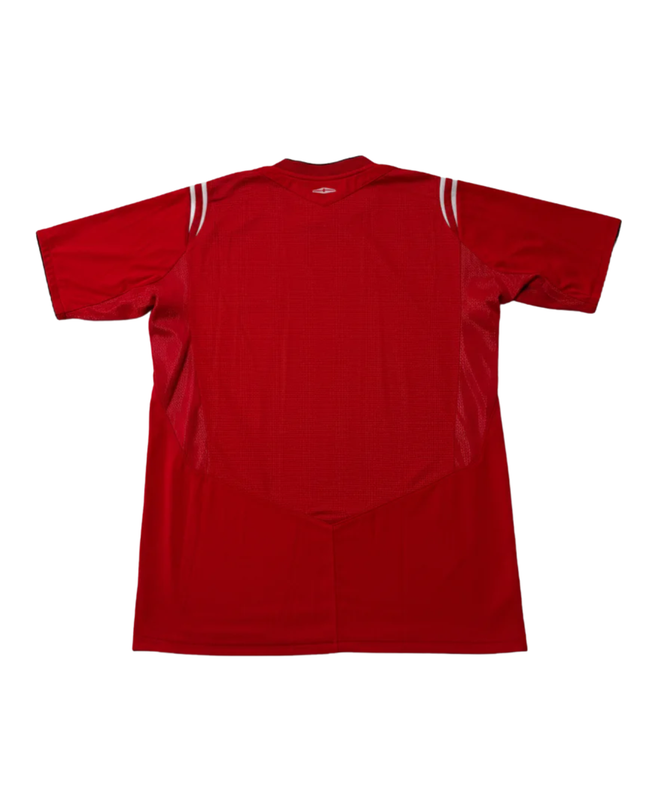England Away 2004-2005 Umbro Red Football Jersey