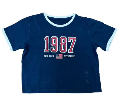 1987 NY City League Women TShirt - S