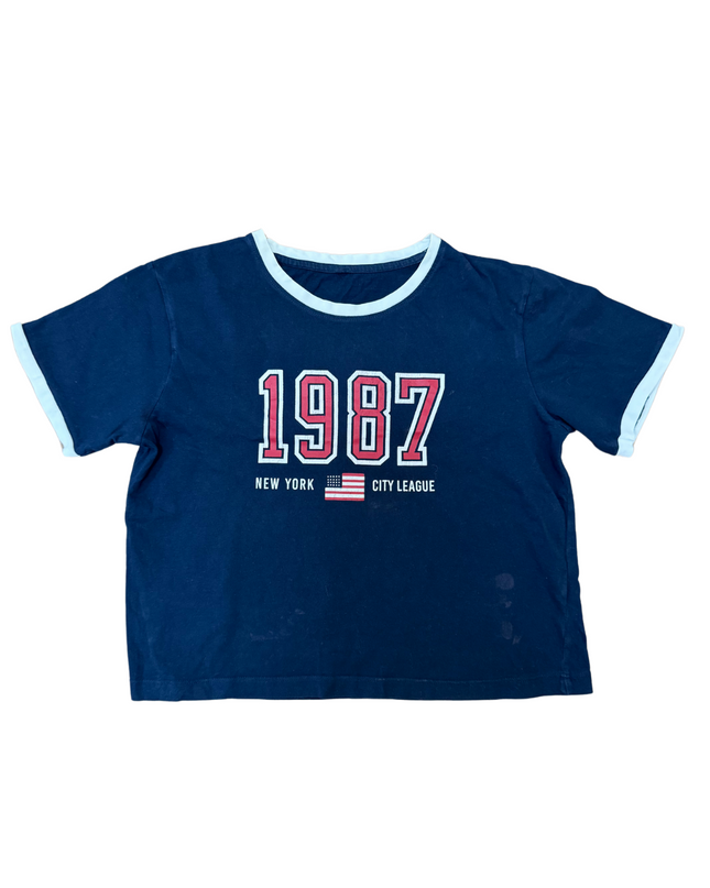 1987 NY City League Women TShirt - S