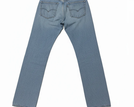 Levi's Made & Crafted Light Blue Straight Leg Organic Cotton Jeans