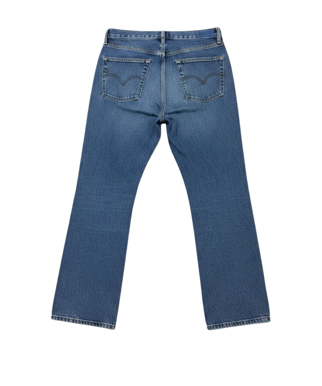 Topshop Blue Kort Straight Leg Jeans W/Tags