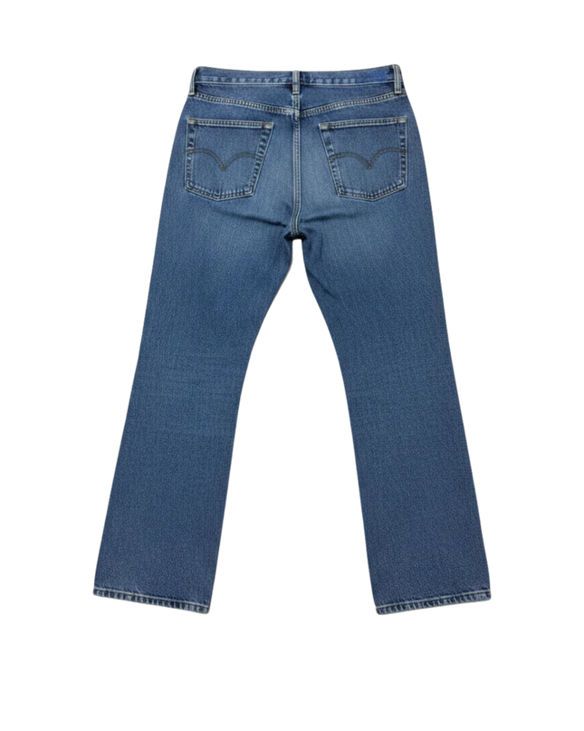 Topshop Blue Kort Straight Leg Jeans W/Tags