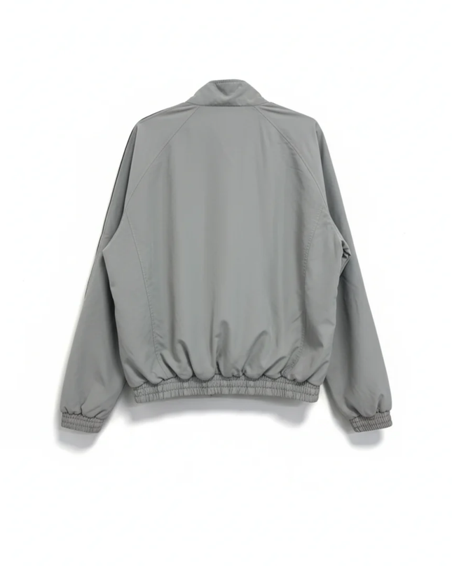 Adidas Grey Classic Three-Stripe Lightweight Track Jacket