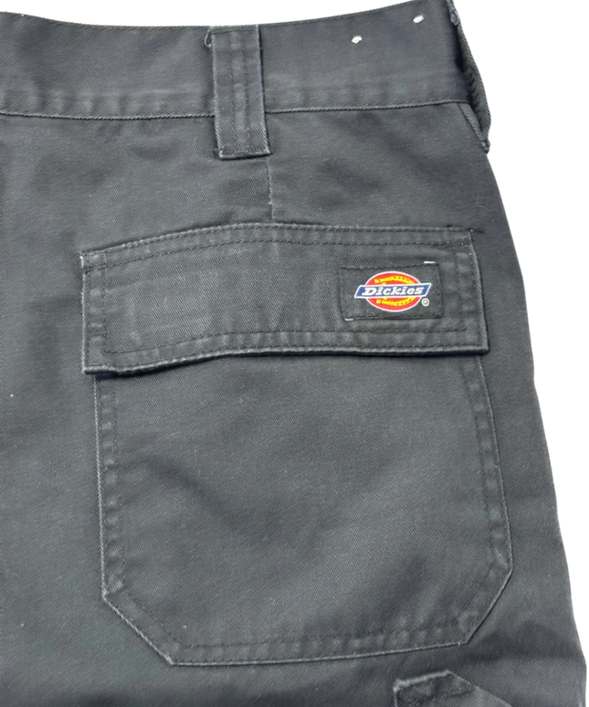 Dickies Male Black Double Knee Cargo Pants
