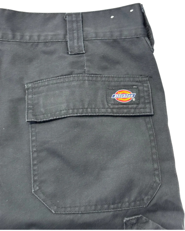 Dickies Male Black Double Knee Cargo Pants