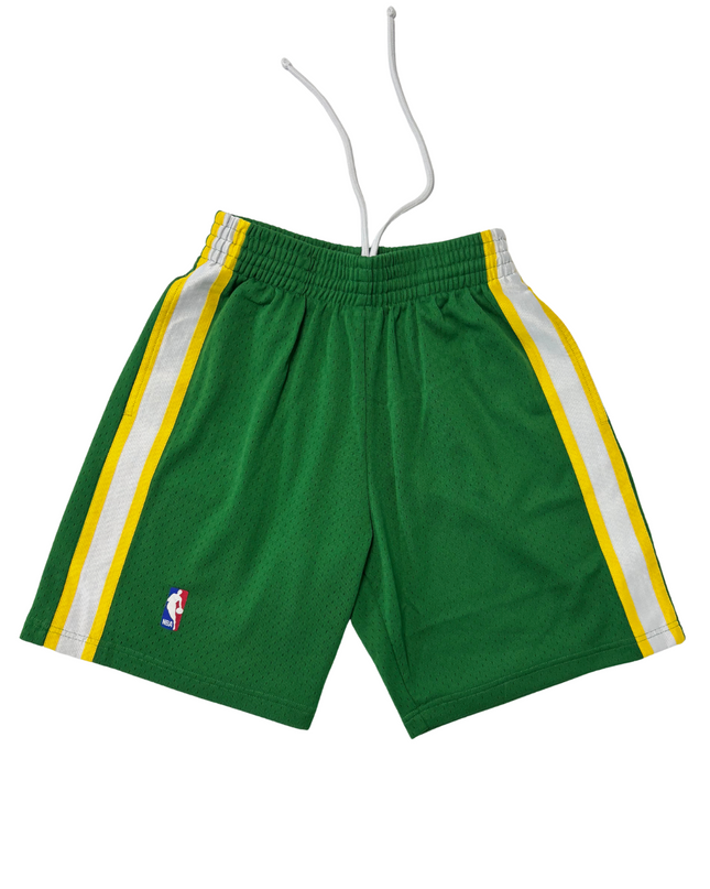 Mitchell & Ness NBA Hardwood Classics Green Swingman Shorts - XS | Waist: 26"