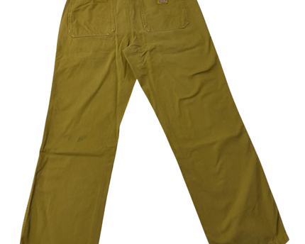 Dickies Mustard Herringbone Fatigue Utility Pants