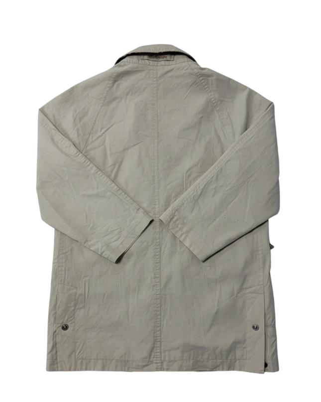 Burberrys Vintage Beige Fireman Toggle Jacket