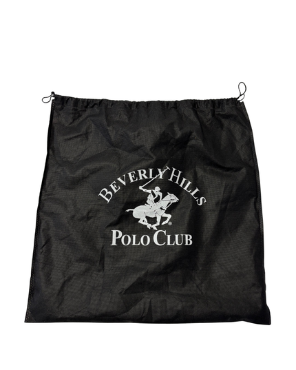 Beverly Hills Polo Club Green Quilted Handbag with Gold-Tone Chain