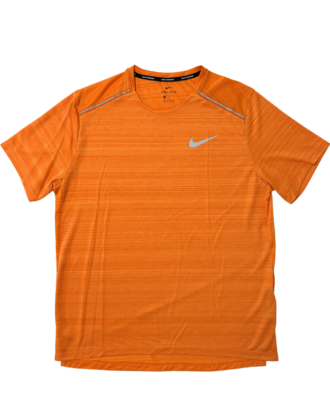 Nike Dri-FIT Orange Running Performance T-Shirt
