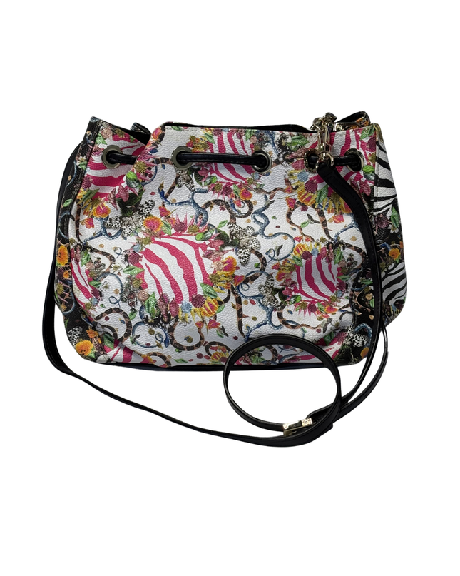 Cavalli Class Multi-color PrintMe Small Satchel Bag