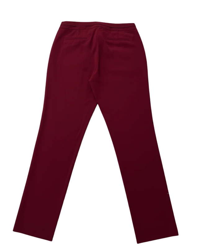 Brooks Brothers Red Fleece Maroon Slim-Fit Trousers