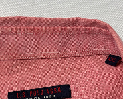 U.S. Polo Assn. Pink Long Sleeve Button-Down Shirt