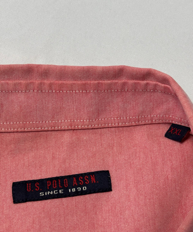 U.S. Polo Assn. Pink Long Sleeve Button-Down Shirt
