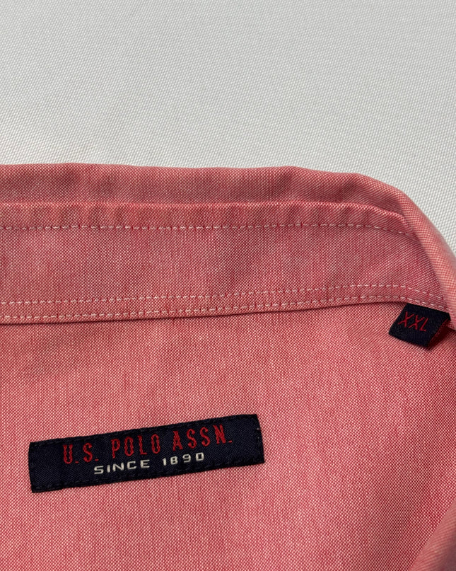 U.S. Polo Assn. Pink Long Sleeve Button-Down Shirt