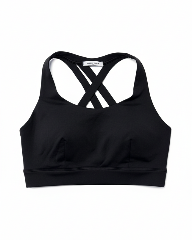 Lululemon Black High-Support Cross-Back Sports Bra