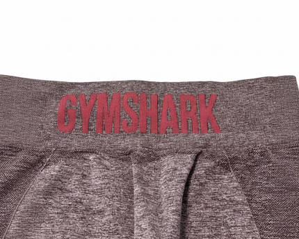 Gymshark Vital Seamless High-Rise in Burgundy Marl Leggings