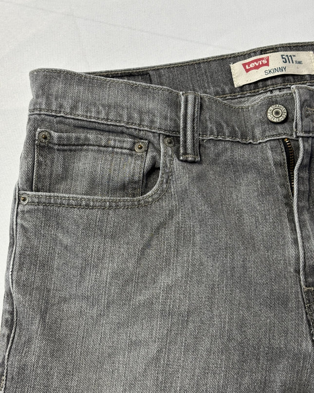 Levi's Grey 511 Skinny Fit Jeans