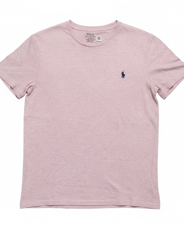 Polo Ralph Lauren Custom Slim Fit Pink Heather T-Shirt