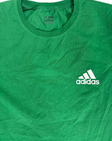 Adidas Crew Neck Green T-Shirt - L