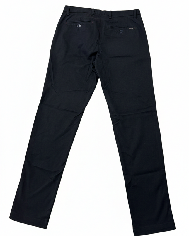 Ted Baker Navy Blue Textured Chino Pants