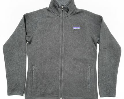 Patagonia Grey Full-Zip Better Sweater Fleece Jacket