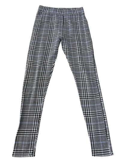 HnM Monochrome Plaid Stretch Pants - XS