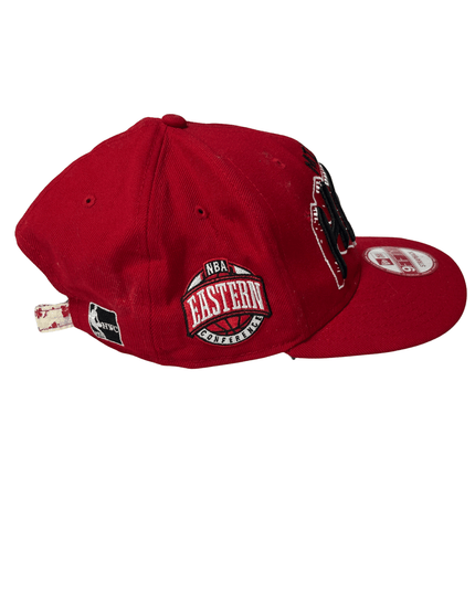 New Era Miami Heat Red 9Fifty Strapback Cap