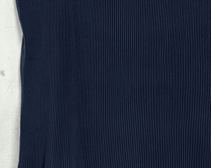Banana Republic Navy Pleated Drop Hem Tank Top