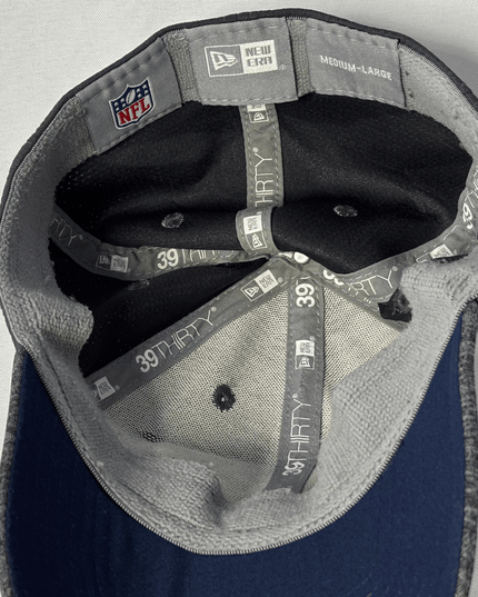 New England Patriots Heather Gray & Charcoal Performance Cap