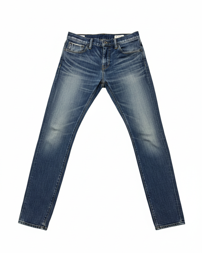 Levi's Blue Slim Fit Whiskered Denim Jeans