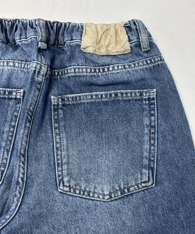Zara Blue Straight Leg Denim Jeans