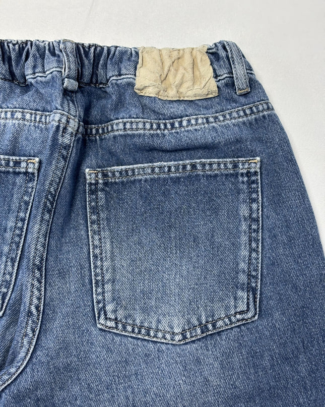 Zara Blue Straight Leg Denim Jeans