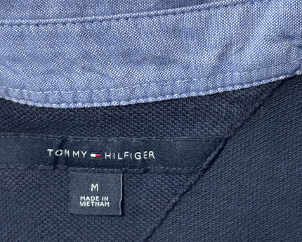 Tommy Hilfiger Navy Blue/White Striped Polo Dress