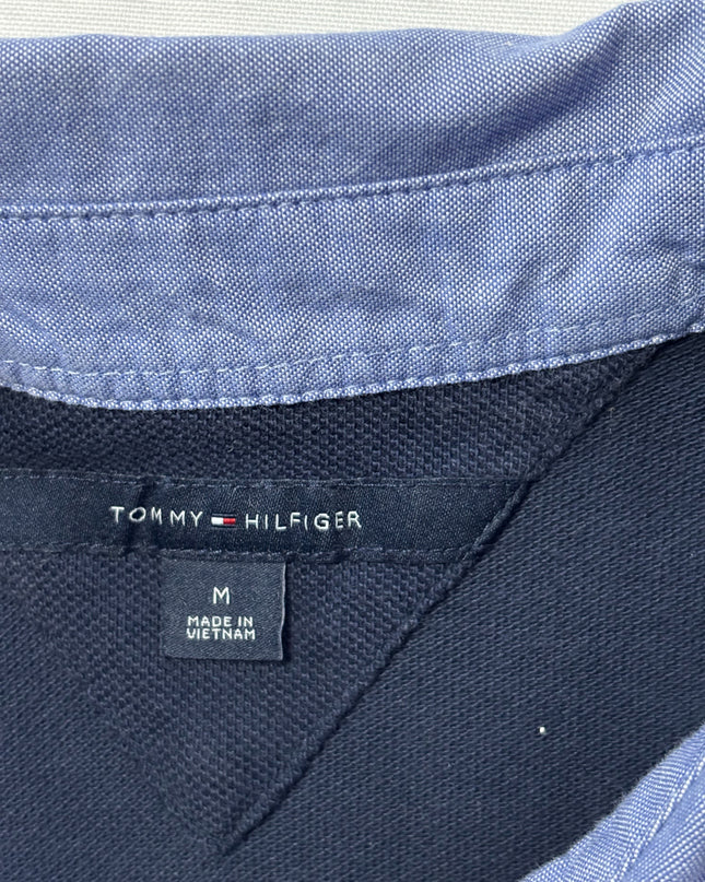 Tommy Hilfiger Navy Blue/White Striped Polo Dress