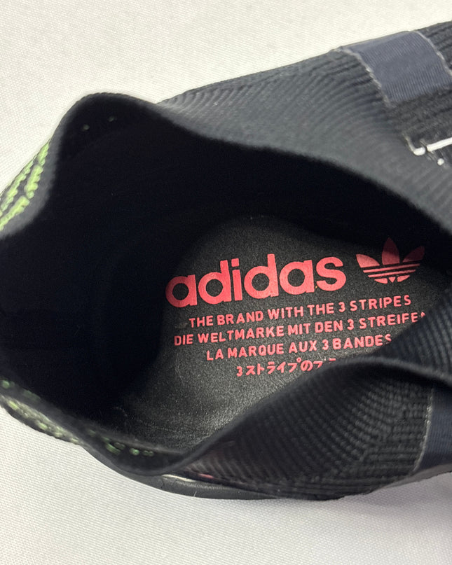 Adidas Black Primeknit NMD Racer Boost Sneakers
