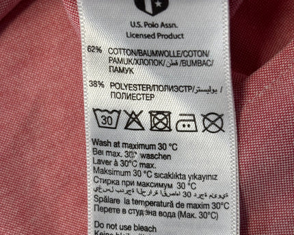 U.S. Polo Assn. Pink Long Sleeve Button-Down Shirt