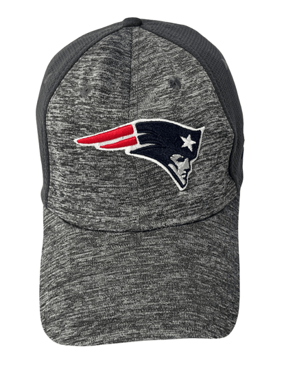 New England Patriots Heather Gray & Charcoal Performance Cap