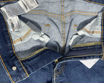 Levi's 514 Slim Straight Leg Elastane Blue Jeans