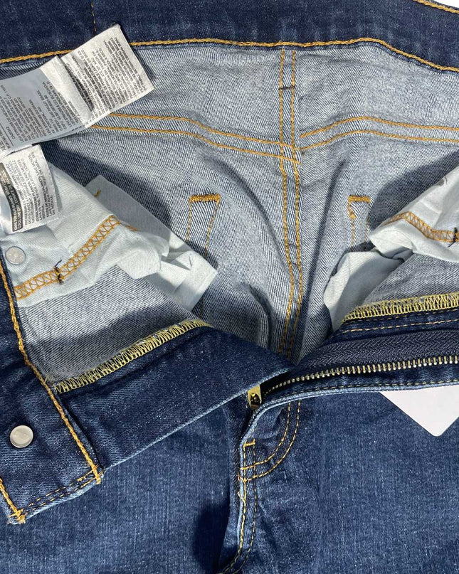 Levi's 514 Slim Straight Leg Elastane Blue Jeans