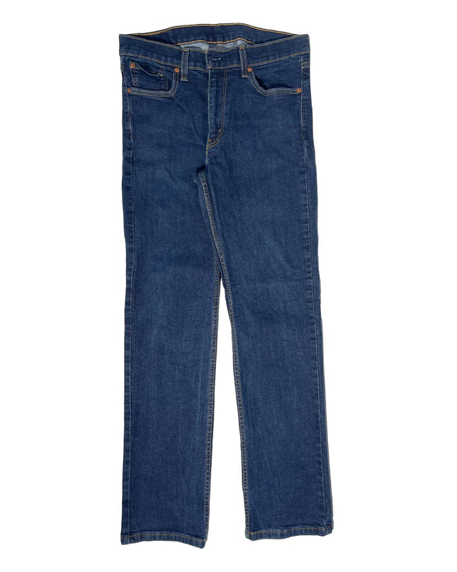 Levi's 514 Slim Straight Leg Elastane Blue Jeans
