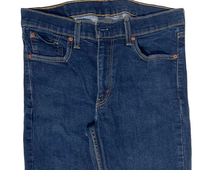 Levi's 514 Slim Straight Leg Elastane Blue Jeans