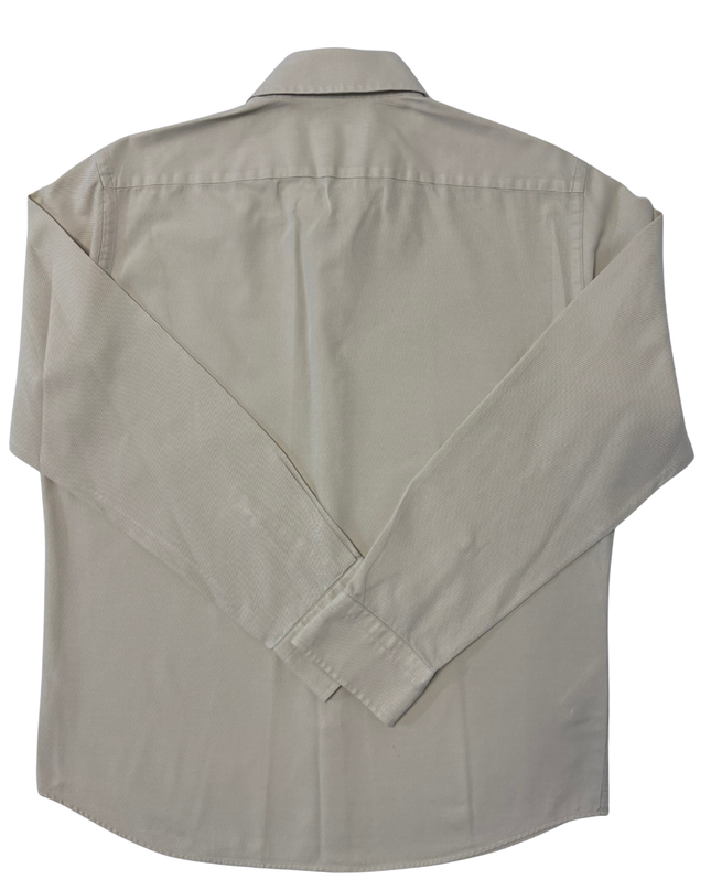 Hugo Boss Two Ply Sand Beige Dress Shirt